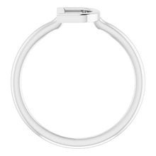 Load image into Gallery viewer, 14K Gold Initial Ring