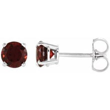 Load image into Gallery viewer, 14k Gold Birthstone Studs