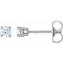 Load image into Gallery viewer, 14k Gold Birthstone Children's Studs