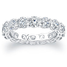 Load image into Gallery viewer, Round Brilliant Diamond Eternity Band