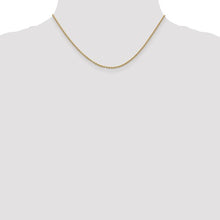 Load image into Gallery viewer, 14k Gold 2mm Cable Pendant Chain