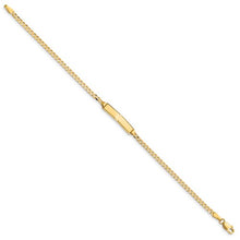 Load image into Gallery viewer, 14k Gold ID Baby Bracelet