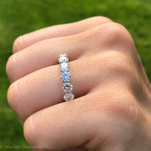 Load image into Gallery viewer, Round Brilliant Diamond Eternity Band