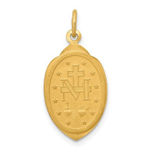 Load image into Gallery viewer, 14k Yellow Gold Miraculous Medal