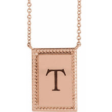 Load image into Gallery viewer, 14K Gold Engravable 18" Beaded Necklace