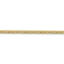 Load image into Gallery viewer, 14k Gold 3mm Franco Chain