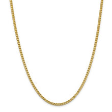 Load image into Gallery viewer, 14k Gold 3mm Franco Chain