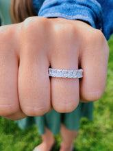Load image into Gallery viewer, Radiant Cut Cut Eternity Band 5 CT