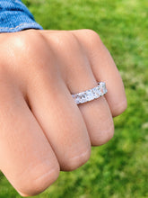 Load image into Gallery viewer, Radiant Cut Cut Eternity Band 5 CT