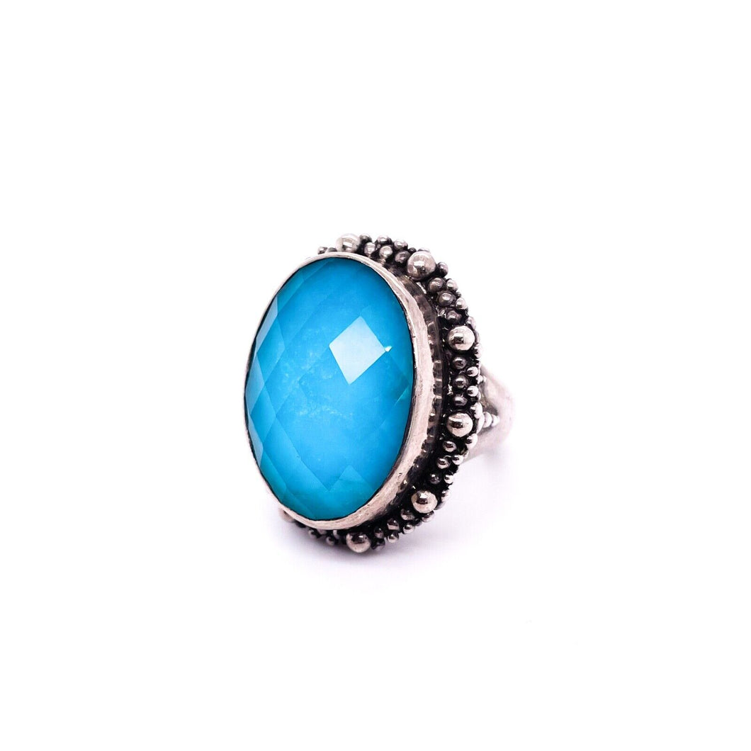 Stephen Dweck Turquoise Cocktail Ring