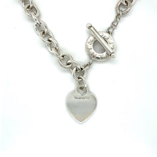 Load image into Gallery viewer, Tiffany Co Necklace Silver