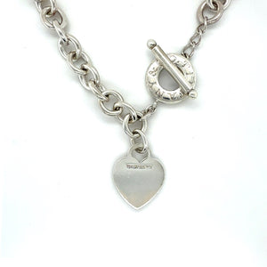 Tiffany Co Necklace Silver
