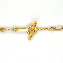 Load image into Gallery viewer, David Yurman Citrine 18k Yellow Gold Toggle Necklace