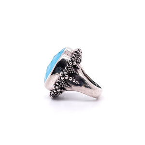 Stephen Dweck Turquoise Cocktail Ring