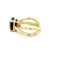 Load image into Gallery viewer, 18K Yellow Gold Ring With Pink Tourmaline Made By Jose Hess