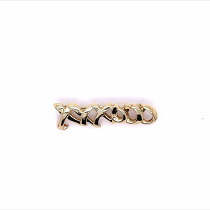 18K Tiffany & Co Paloma Picasso xxoo Brooch pin