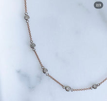 Load image into Gallery viewer, Diamonds by the Yard Necklace (Diamonds &amp; Gold)