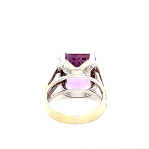 14k Two-Tone Gold Ametrine Ring