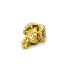 Load image into Gallery viewer, 18k Gold Ram Pendant