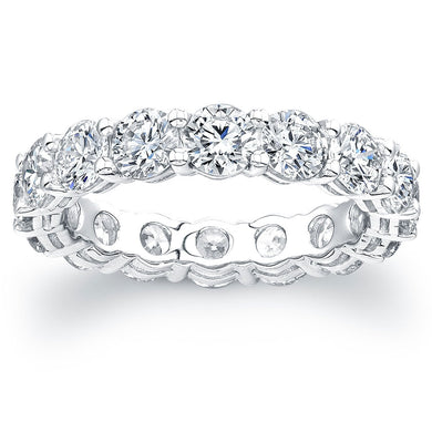 Round Brilliant Diamond Eternity Band