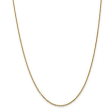 Load image into Gallery viewer, 14k Gold 2mm Cable Pendant Chain