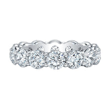 Load image into Gallery viewer, Round 5 Carat Diamond Eternity Band, Wedding Bands,  - [Wachler]