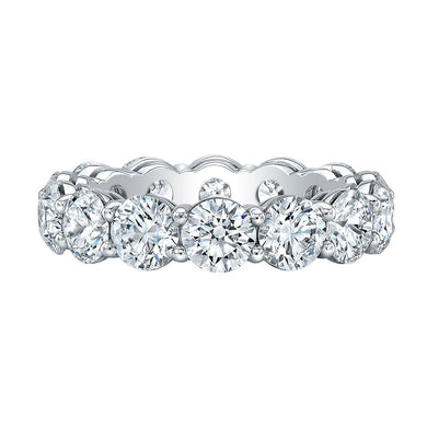 Round 5 Carat Diamond Eternity Band, Wedding Bands,  - [Wachler]