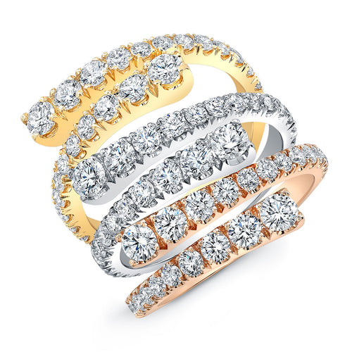 Open Style Diamond Ring, Fashion Rings,  - [Wachler]
