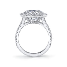 Load image into Gallery viewer, 5 Carat Oval Halo Engagement Ring, Engagement Ring,  - [Wachler]