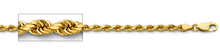 Load image into Gallery viewer, 14k Gold 2.5mm Diamond Cut Rope Chain