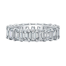 Load image into Gallery viewer, Emerald Cut Eternity Band 6.69 Carats Total, Bands for her,  - [Wachler]