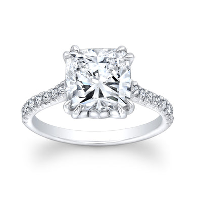 Cushion Cut Diamond Engagement Ring, Engagement Ring,  - [Wachler]