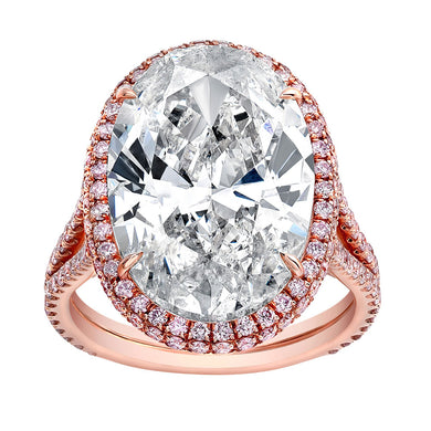 Oval Cut Diamond Engagement Ring, Engagement Ring,  - [Wachler]