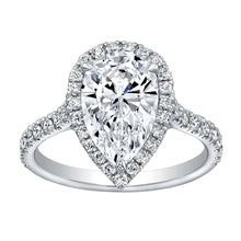Load image into Gallery viewer, 2.5 Carat Pear Shape Diamond Engagement Ring, Engagement Ring,  - [Wachler]