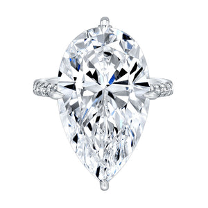 Pear Cut Diamond Engagement Ring, Engagement Ring,  - [Wachler]