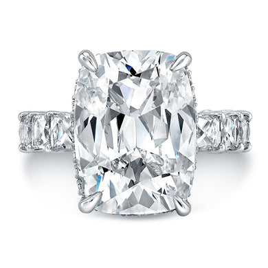 Cushion Cut Diamond Engagement Ring, Engagement Ring,  - [Wachler]