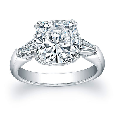 Cushion Cut Diamond Engagement Ring, Engagement Ring,  - [Wachler]