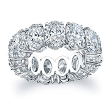 Load image into Gallery viewer, Oval Cut Diamond Eternity Wedding Band, Wedding Bands,  - [Wachler]
