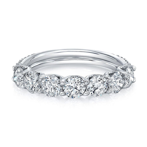Classic Seven Diamond Wedding Band, Wedding Bands,  - [Wachler]
