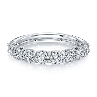 18k White Gold Wedding Band, Wedding Bands,  - [Wachler]