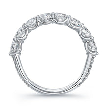 Load image into Gallery viewer, 18k White Gold Wedding Band, Wedding Bands,  - [Wachler]