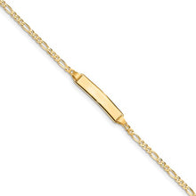Load image into Gallery viewer, 14k Gold ID Baby Bracelet