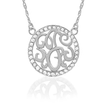 Load image into Gallery viewer, 14k Gold &amp; Diamond Initial Pendant, Necklace,  - [Wachler]