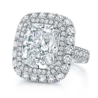 Cushion Cut Diamond Engagement Ring, Engagement Ring,  - [Wachler]