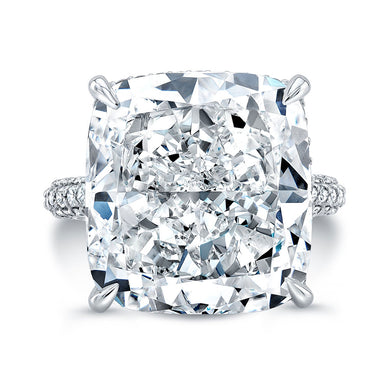 Cushion Cut Diamond Engagement Ring, Engagement Ring,  - [Wachler]