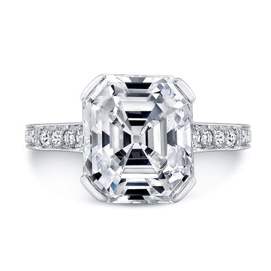 Asscher Cut Diamond Engagement Ring, Engagement Ring,  - [Wachler]