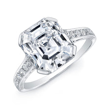 Load image into Gallery viewer, Asscher Cut Diamond Engagement Ring, Engagement Ring,  - [Wachler]