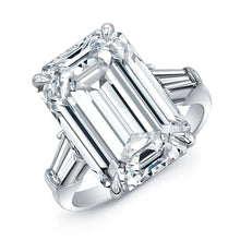 Load image into Gallery viewer, Emerald Cut Diamond Engagement Ring, Engagement Ring,  - [Wachler]