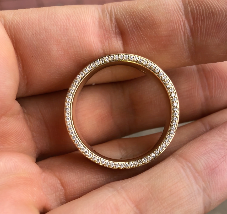 Hidden Diamonds Mens Wedding Band Wachler Diamonds
