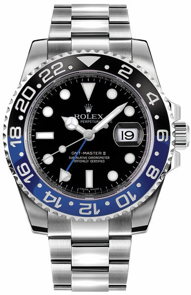 GMT-Master II Batman Men's Watch 116710BLNR